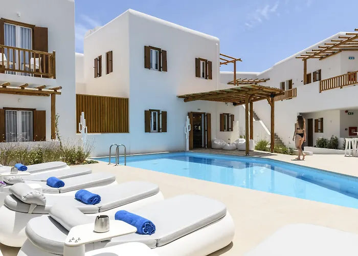 Hotell Mykonaki Ano Mera